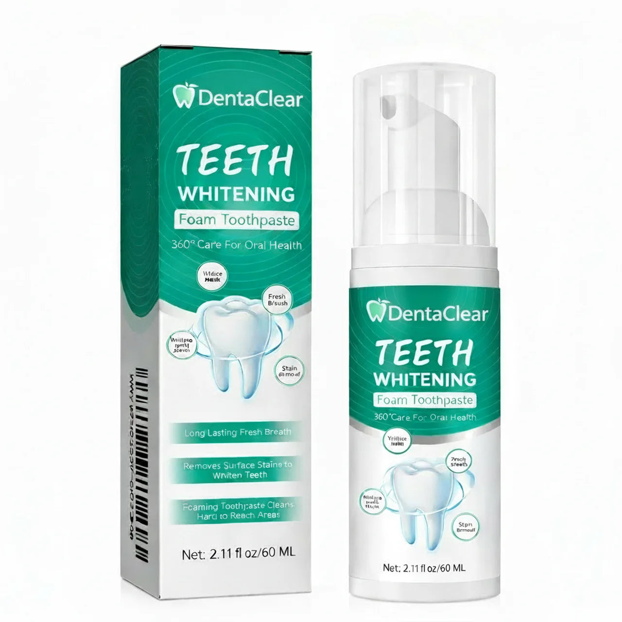Mousse de blanchiment dentaire DentaClear One